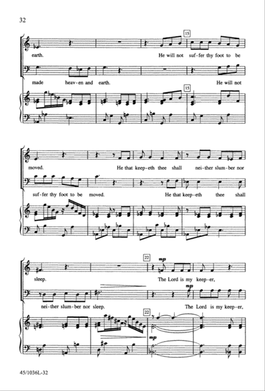 Praise to the Lord Praise to the Lord 3-Part scores gallery preview page 35
