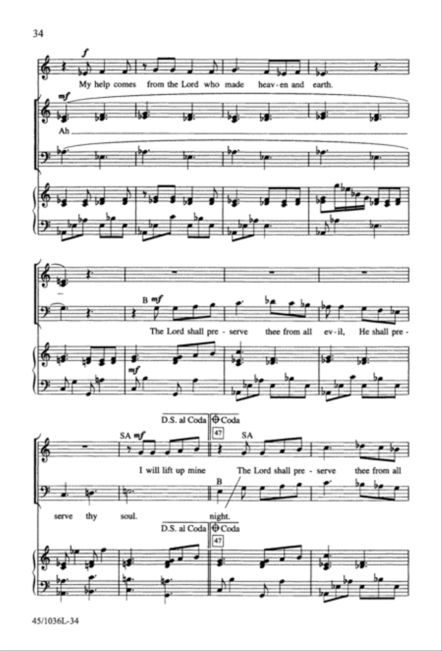 Praise to the Lord Praise to the Lord 3-Part scores gallery preview page 37