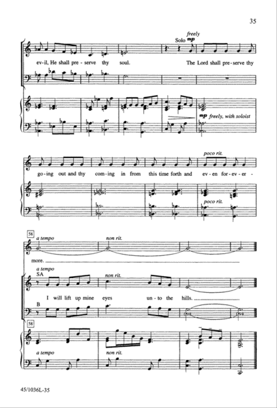 Praise to the Lord Praise to the Lord 3-Part scores gallery preview page 38