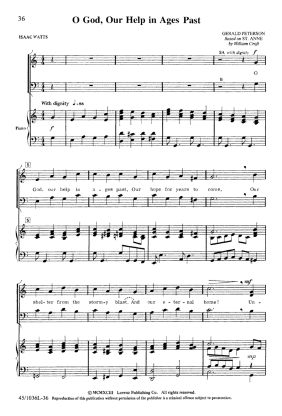 Praise to the Lord Praise to the Lord 3-Part scores gallery preview page 39