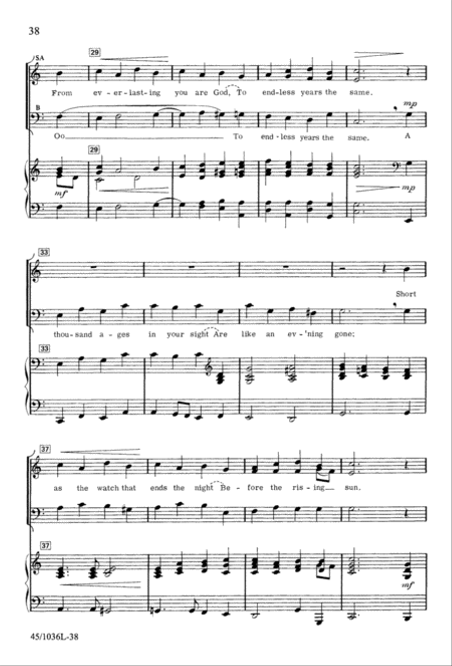 Praise to the Lord Praise to the Lord 3-Part scores gallery preview page 41
