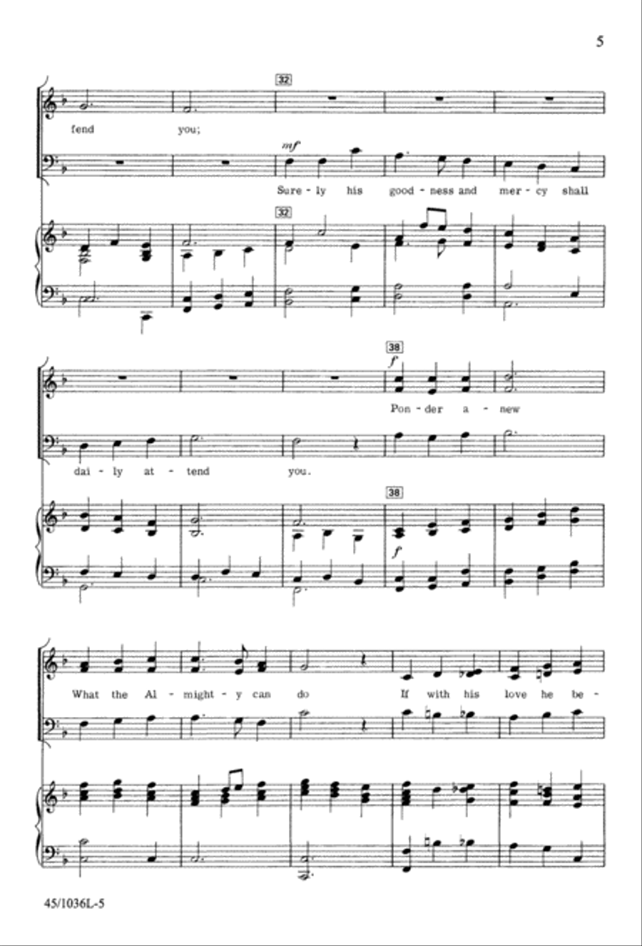 Praise to the Lord Praise to the Lord 3-Part scores gallery preview page 8