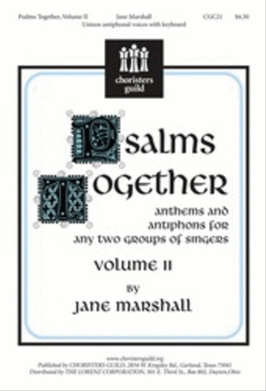 Psalms Together II Psalms Together II Unison Choir scores gallery preview page 1