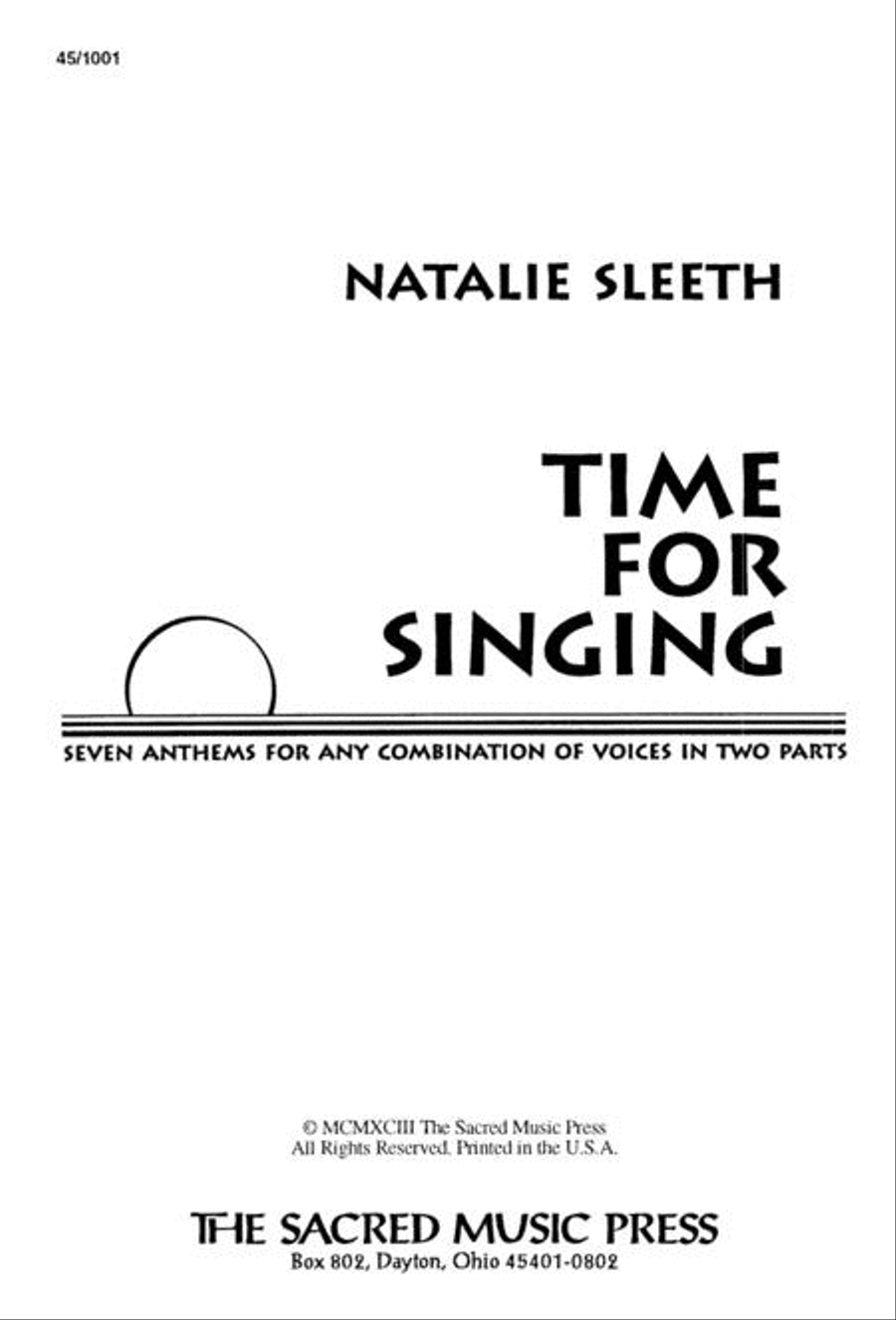 Time for Singing 2-Part scores gallery preview page 2