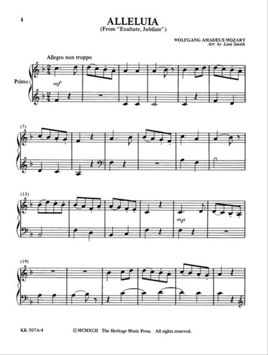 Classic Duets for Two Pianos - Level 3 2 Pianos, 4-Hands scores gallery preview page 5