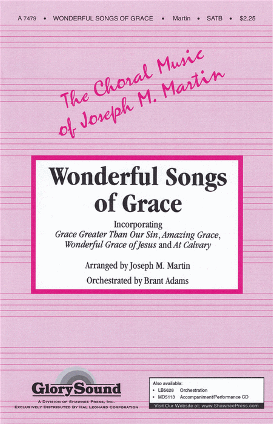Wonderful Songs of Grace Wonderful Songs of Grace 4-Part scores gallery preview page 1