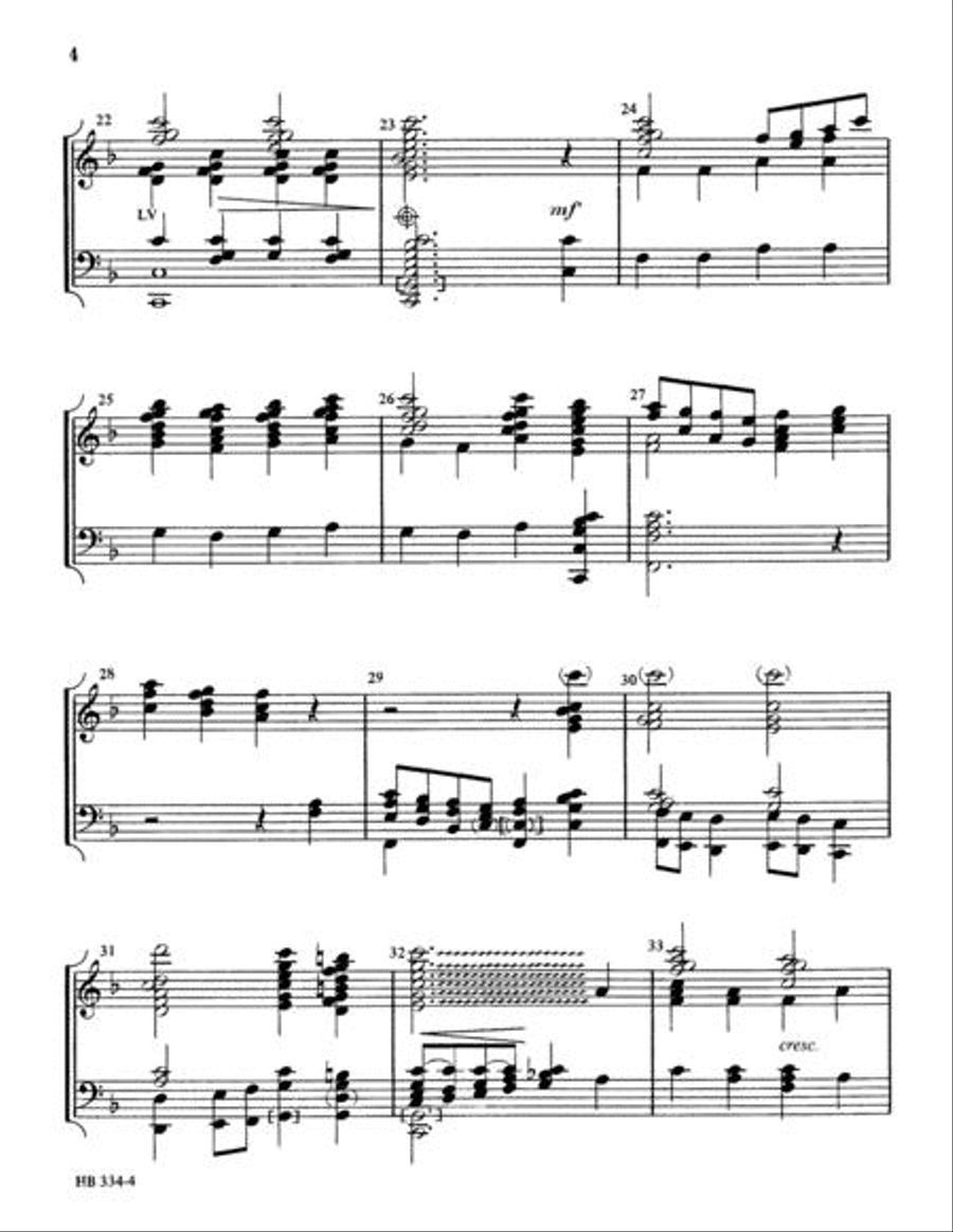 All Hail the Power of Jesus' Name 5-Octaves scores gallery preview page 4