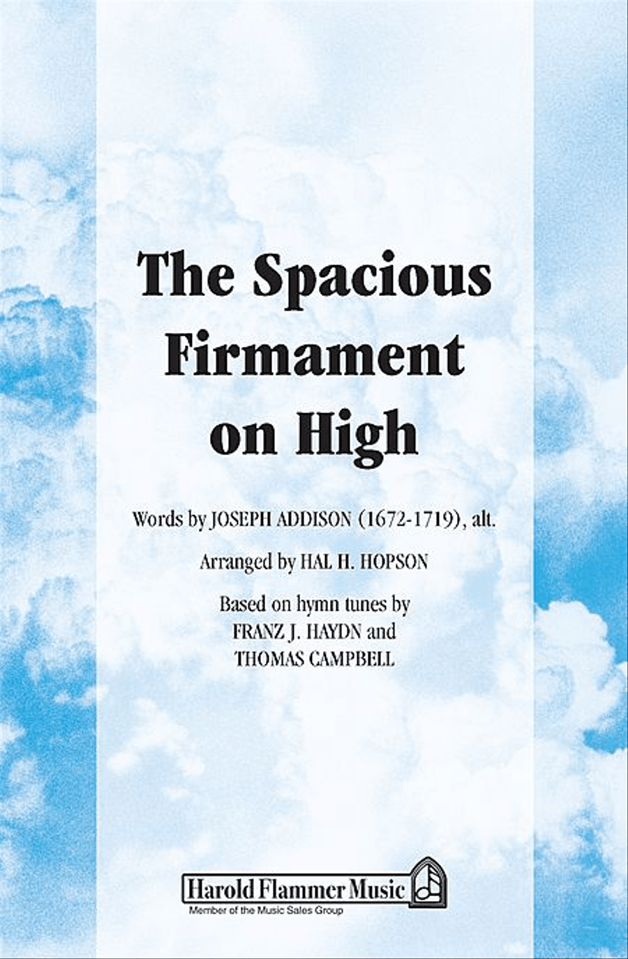 The Spacious Firmament on High 2-Part scores gallery preview page 1