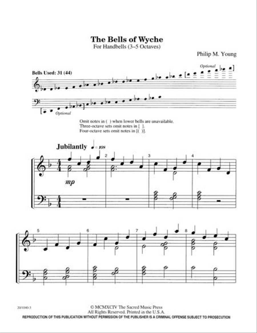 The Bells of Wyche 5-Octaves scores gallery preview page 2
