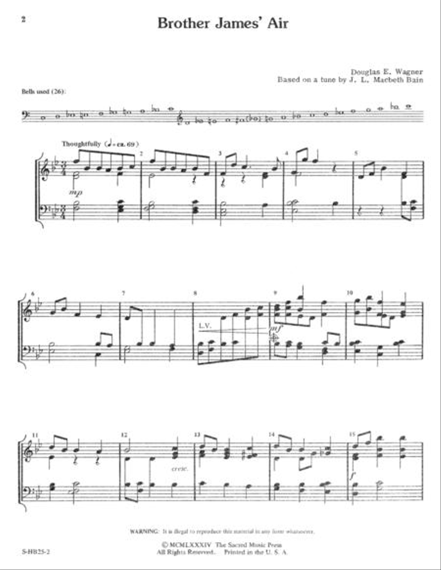 Brother James' Air 3-Octaves scores gallery preview page 2