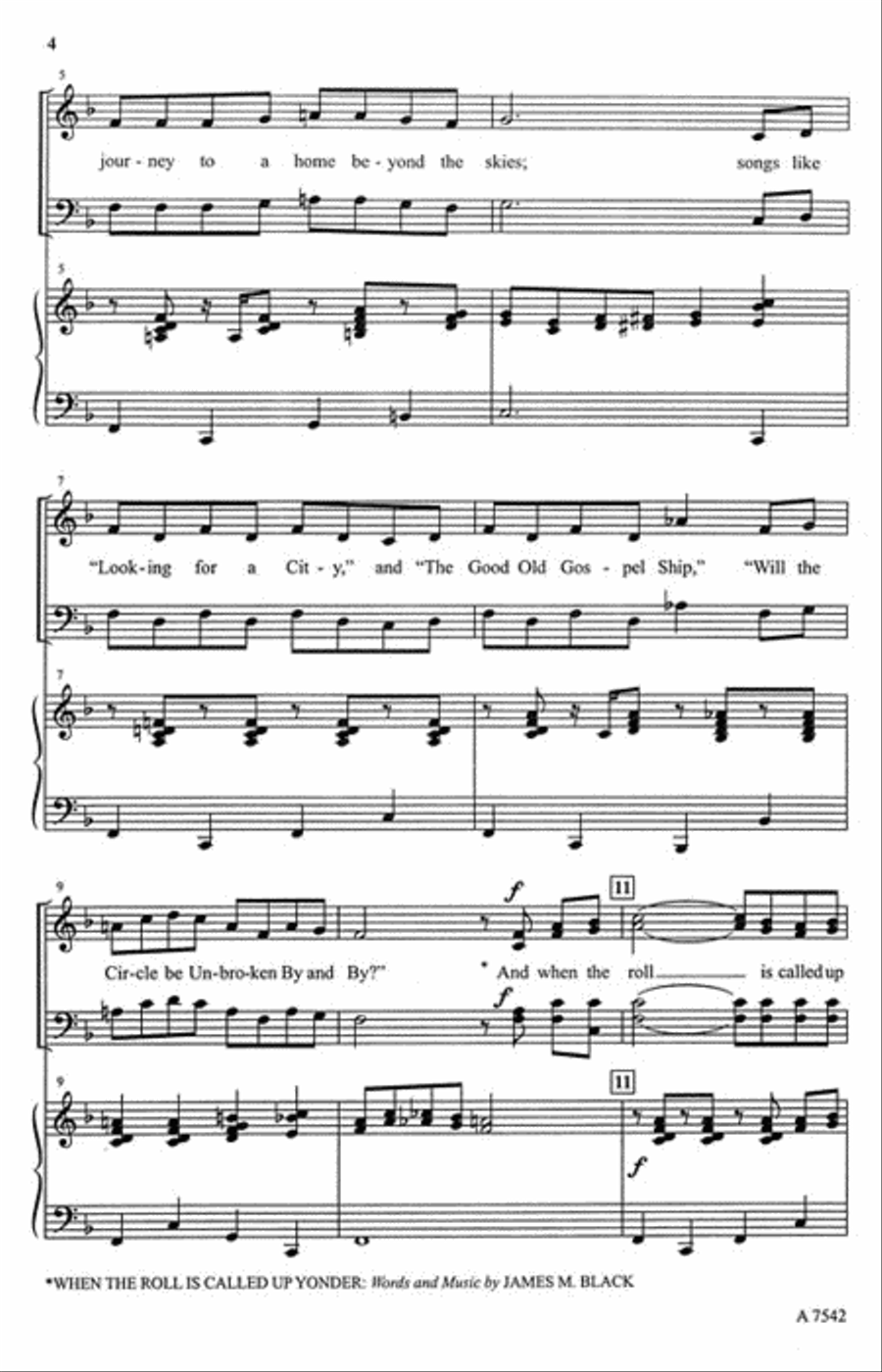 Hallelujah, By and By Hallelujah, By and By Choir scores gallery preview page 3