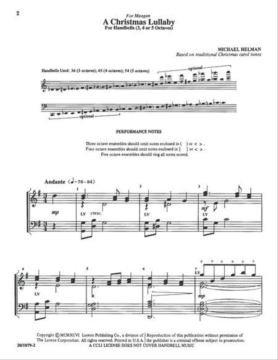 A Christmas Lullaby