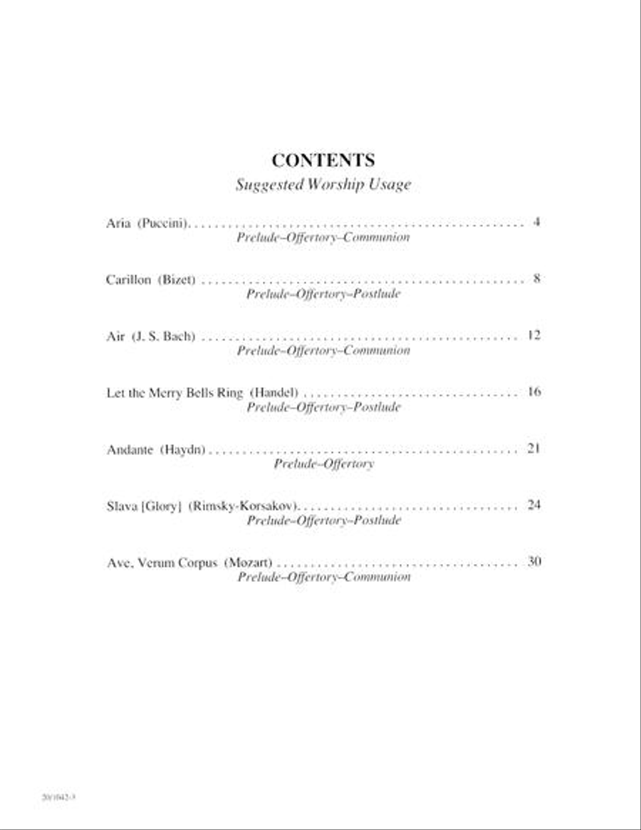 Classics in Bronze 3-Octaves scores gallery preview page 4