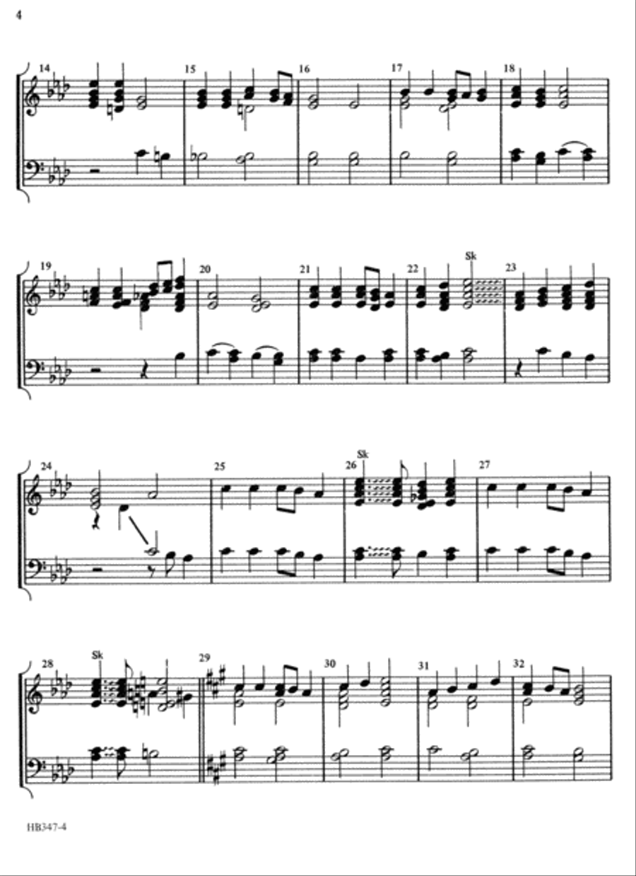 Come Ye Faithful, Raise the Strain 2-Octaves scores gallery preview page 3