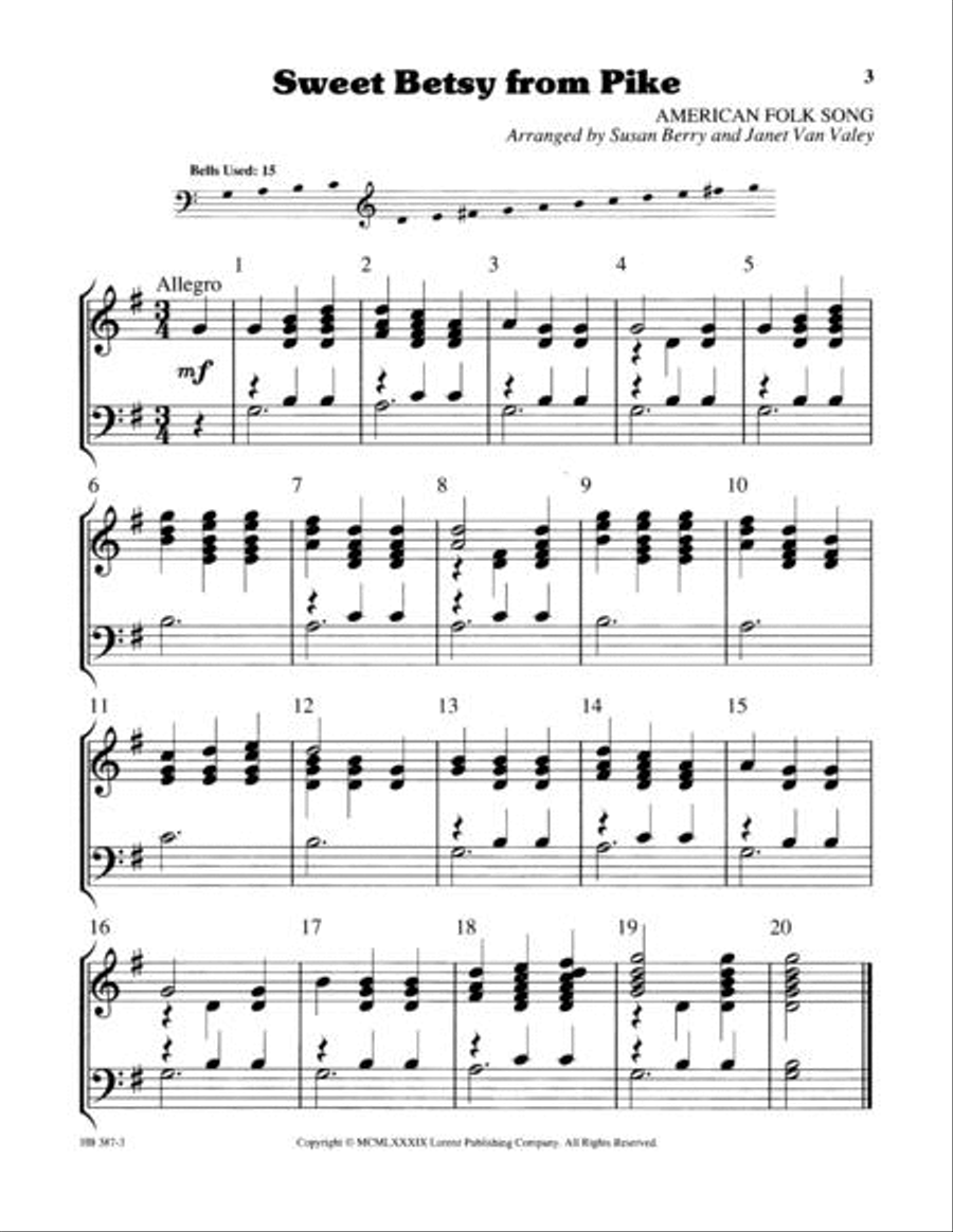 E-Z Reader All-Time Favorites 2-Octaves scores gallery preview page 3