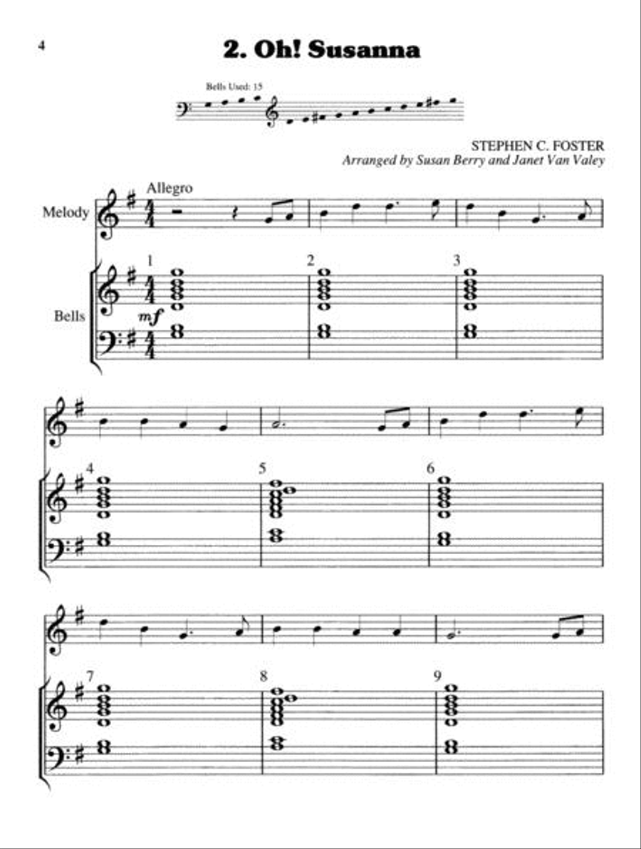 E-Z Reader Basics E-Z Reader Basics Handbell scores gallery preview page 4