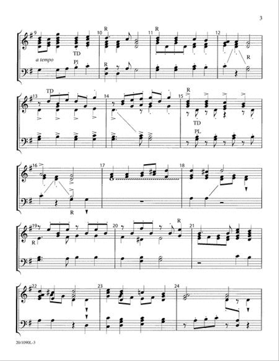 An Easter Festival 3-Octaves scores gallery preview page 3