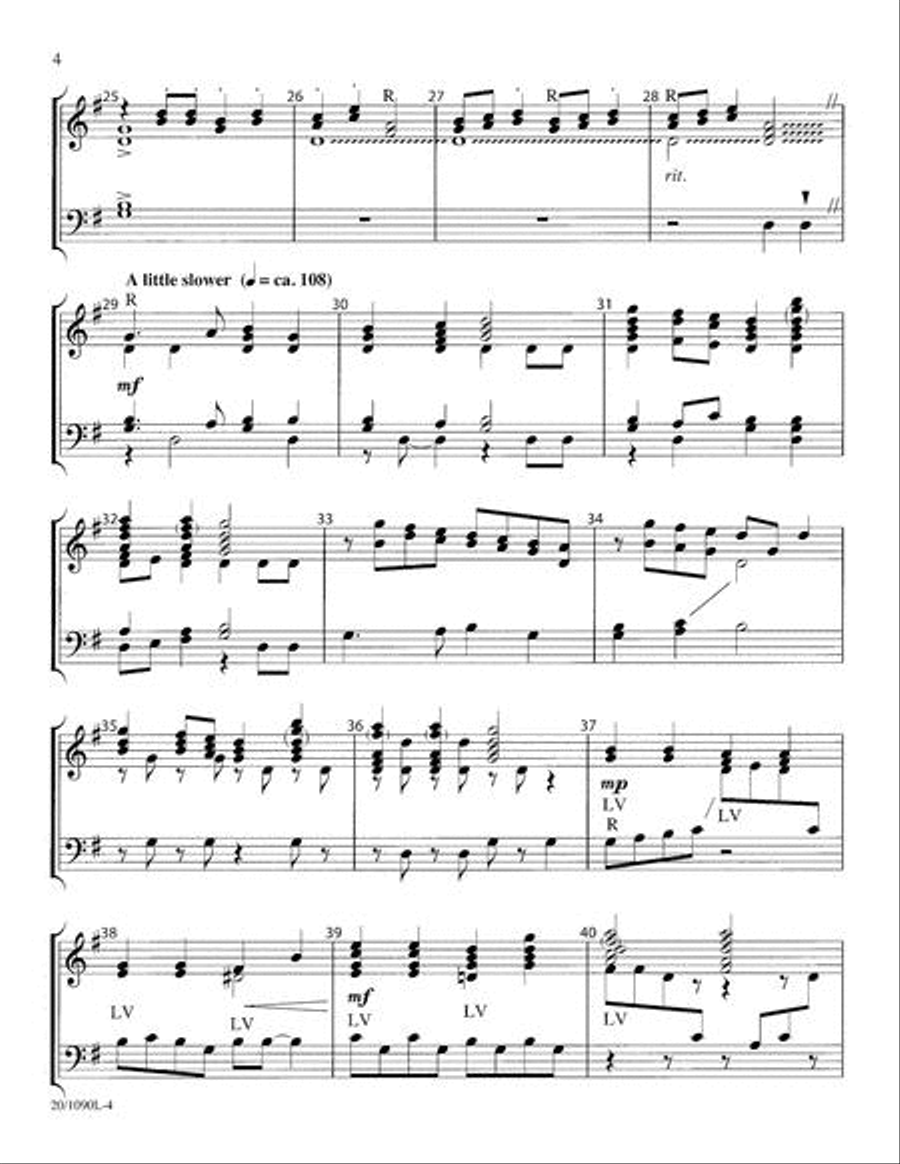 An Easter Festival 3-Octaves scores gallery preview page 4