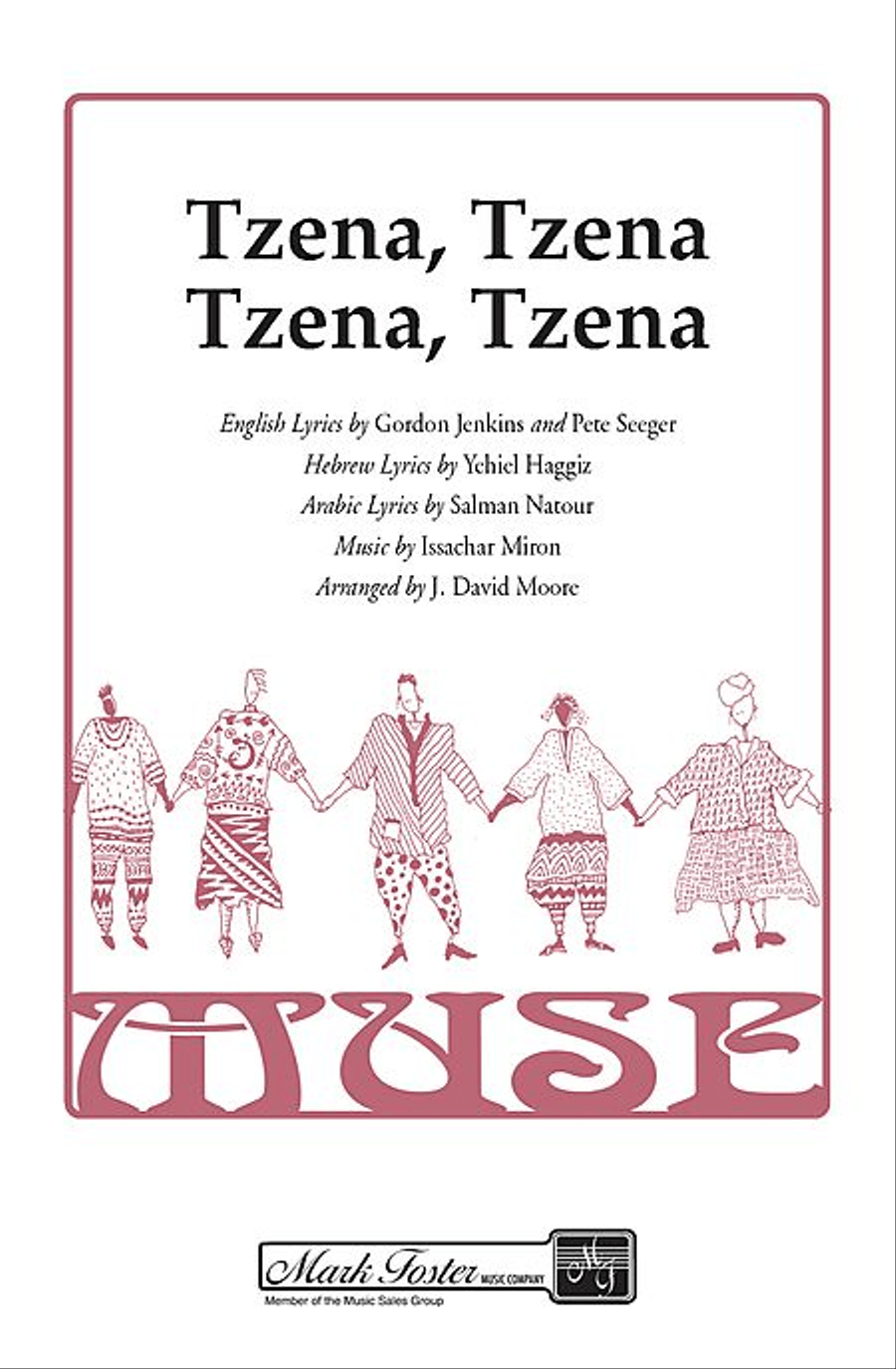 Tzena, Tzena, Tzena, Tzena Choir scores gallery preview page 1