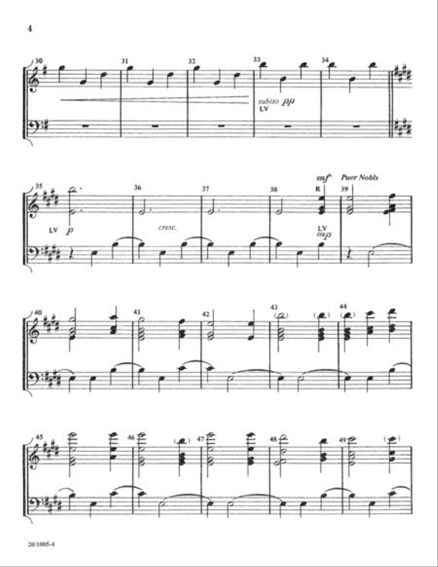 The Epiphany of Our God 5-Octaves scores gallery preview page 4