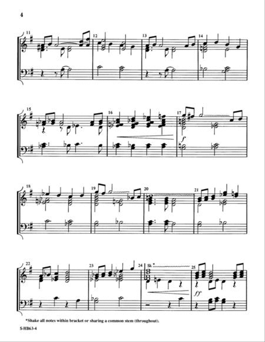 Fanfare for a Celebration 2-Octaves scores gallery preview page 3