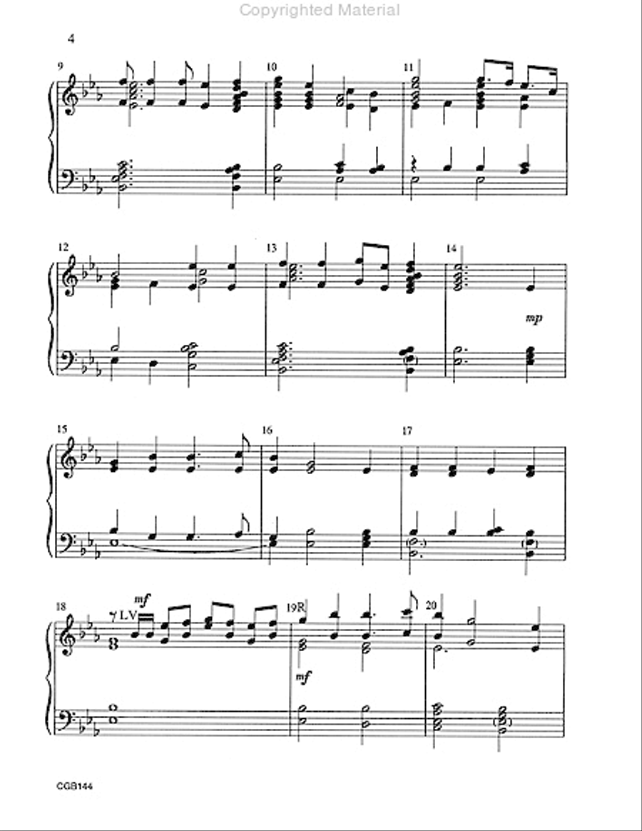 Go Tell It on the Mountain 4-Octaves scores gallery preview page 3