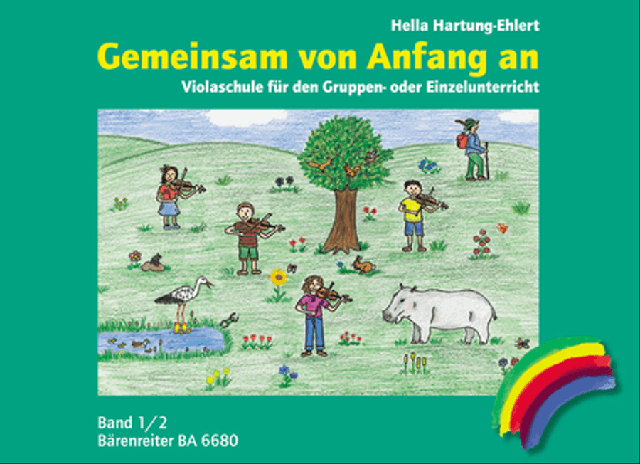 Gemeinsam von Anfang an. Violaschule, Band 1/2 Viola scores gallery preview page 1