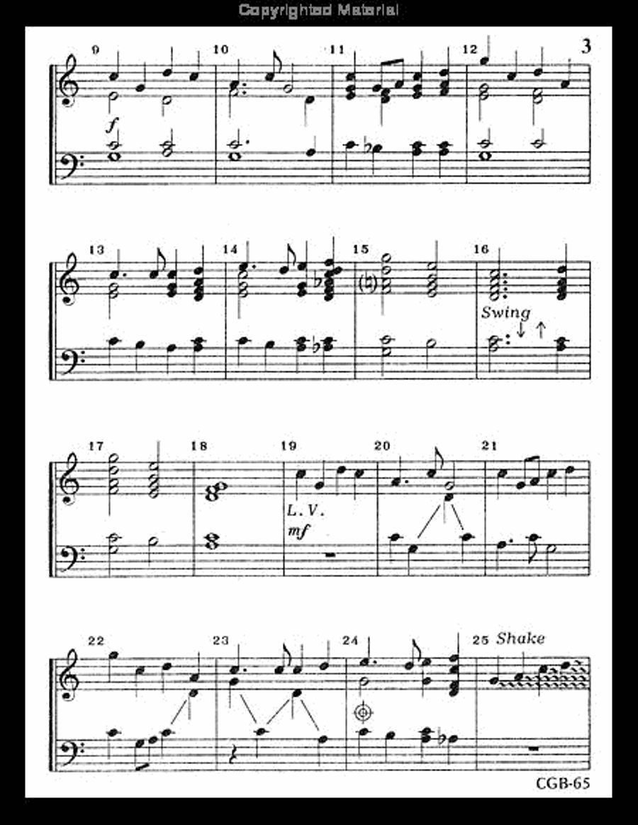 A Joyful Noise 2-Octaves scores gallery preview page 3