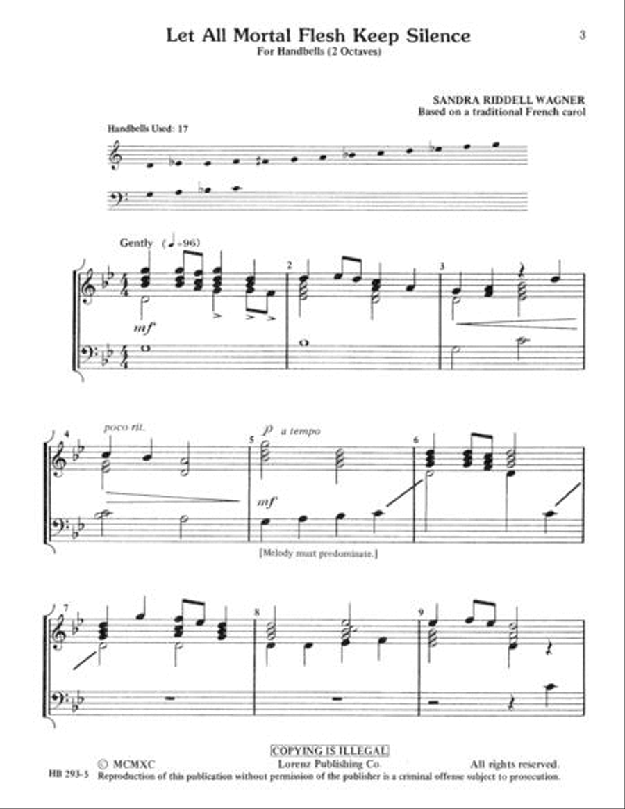 Let All Mortal Flesh Keep Silence 2-Octaves scores gallery preview page 2