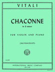 Chaconne In G Minor