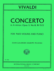 Concerto In A Minor, Rv 522