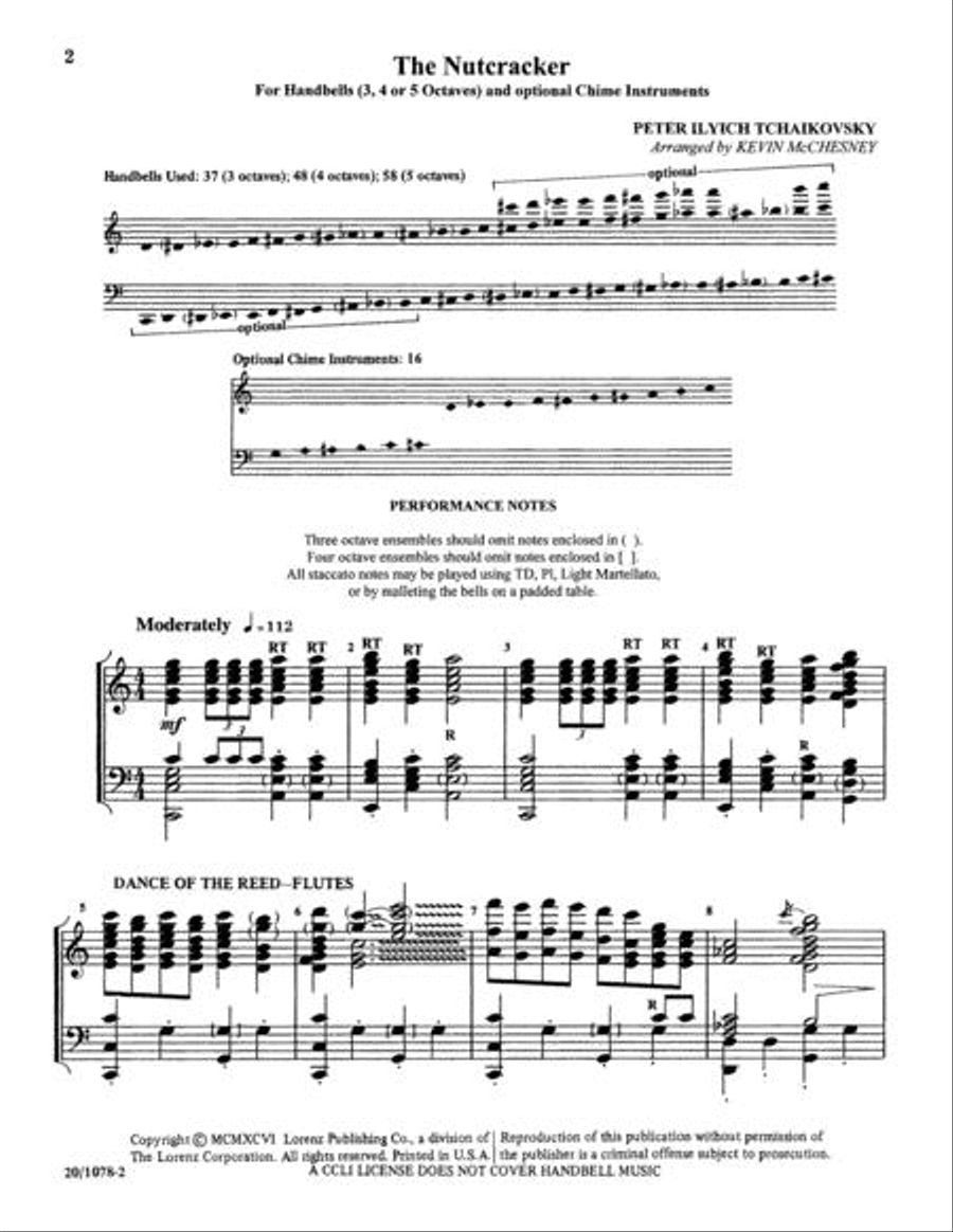 The Nutcracker 5-Octaves scores gallery preview page 2