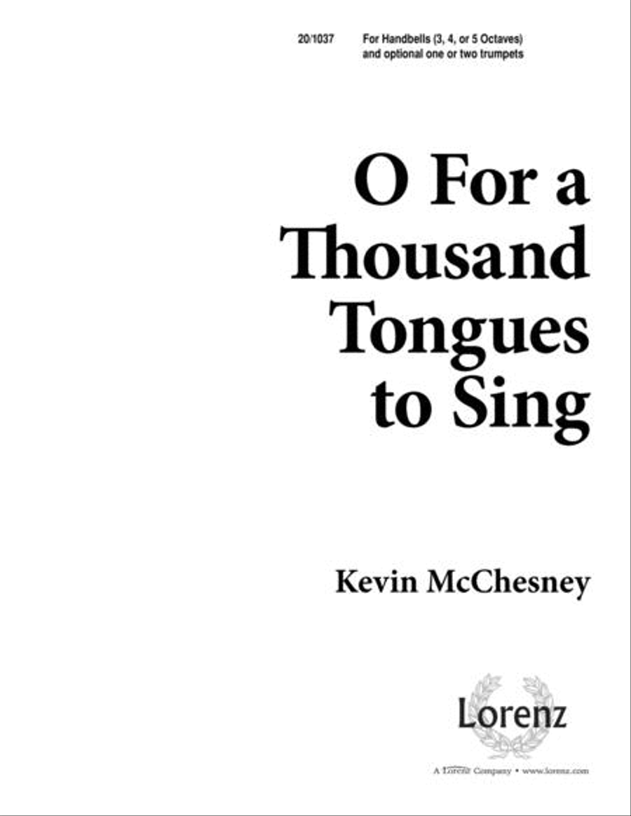 O For a Thousand Tongues to Sing 5-Octaves scores gallery preview page 1