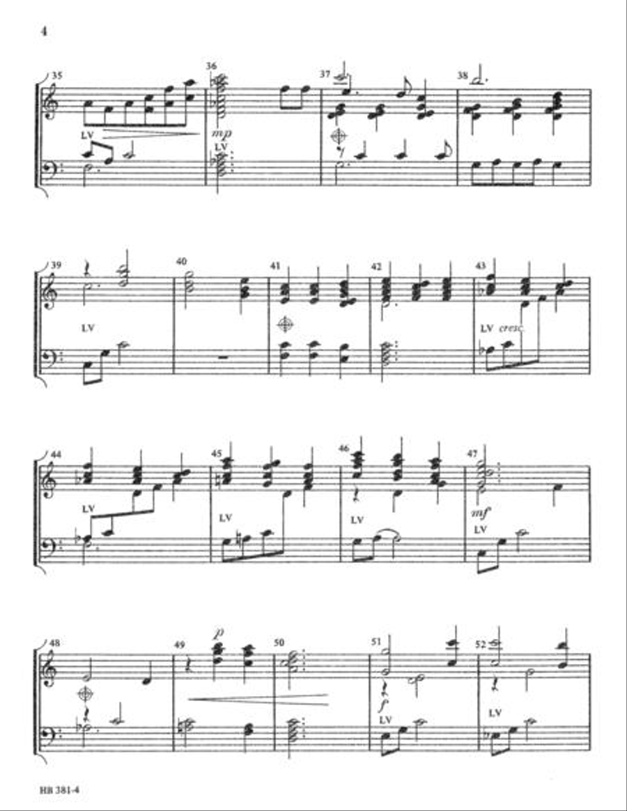 The Old Rugged Cross 3-Octaves scores gallery preview page 4