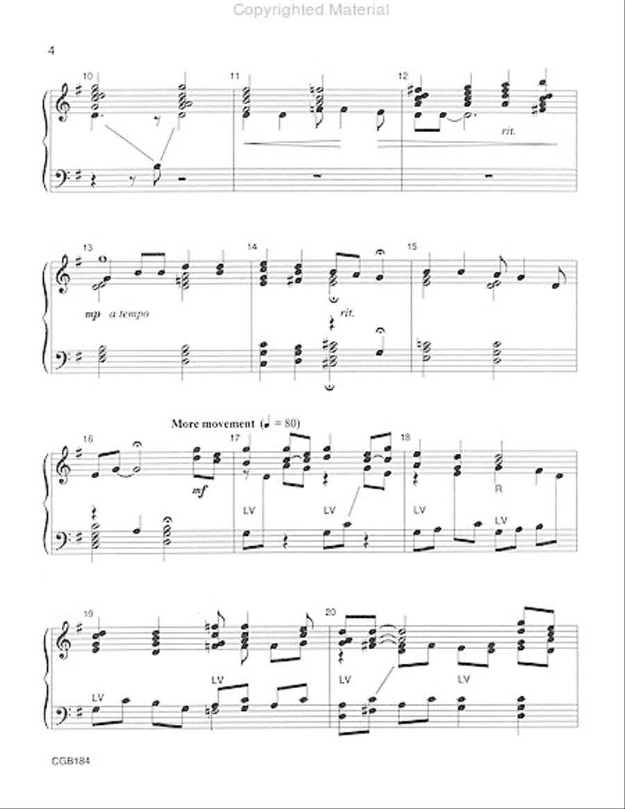 Rise Up, Shepherd, and Follow 3-Octaves scores gallery preview page 4
