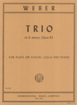 Trio In G Minor, Opus 63 For Piano, Flute (Or Violin) And Cello