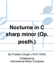 Nocturne In C Sharp Minor (Op. Posth.) mini preview