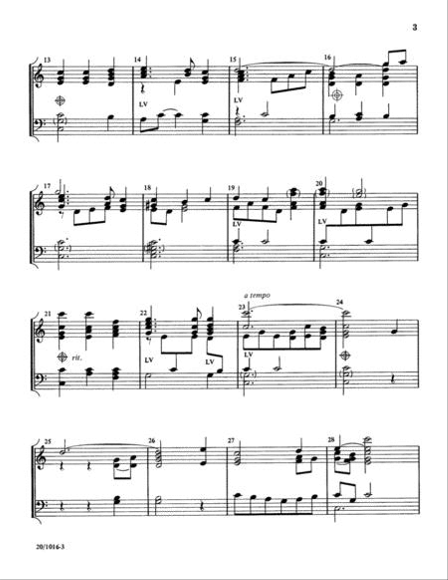 Softly and Tenderly 3-Octaves scores gallery preview page 3