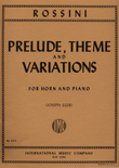 Prelude, Theme & Variations
