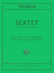 Sextet In B Flat Major, Opus 6 For Flute, Oboe, Clarinet, Horn, Bassoon & Piano