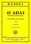 45 Arias from Operas and Oratorios