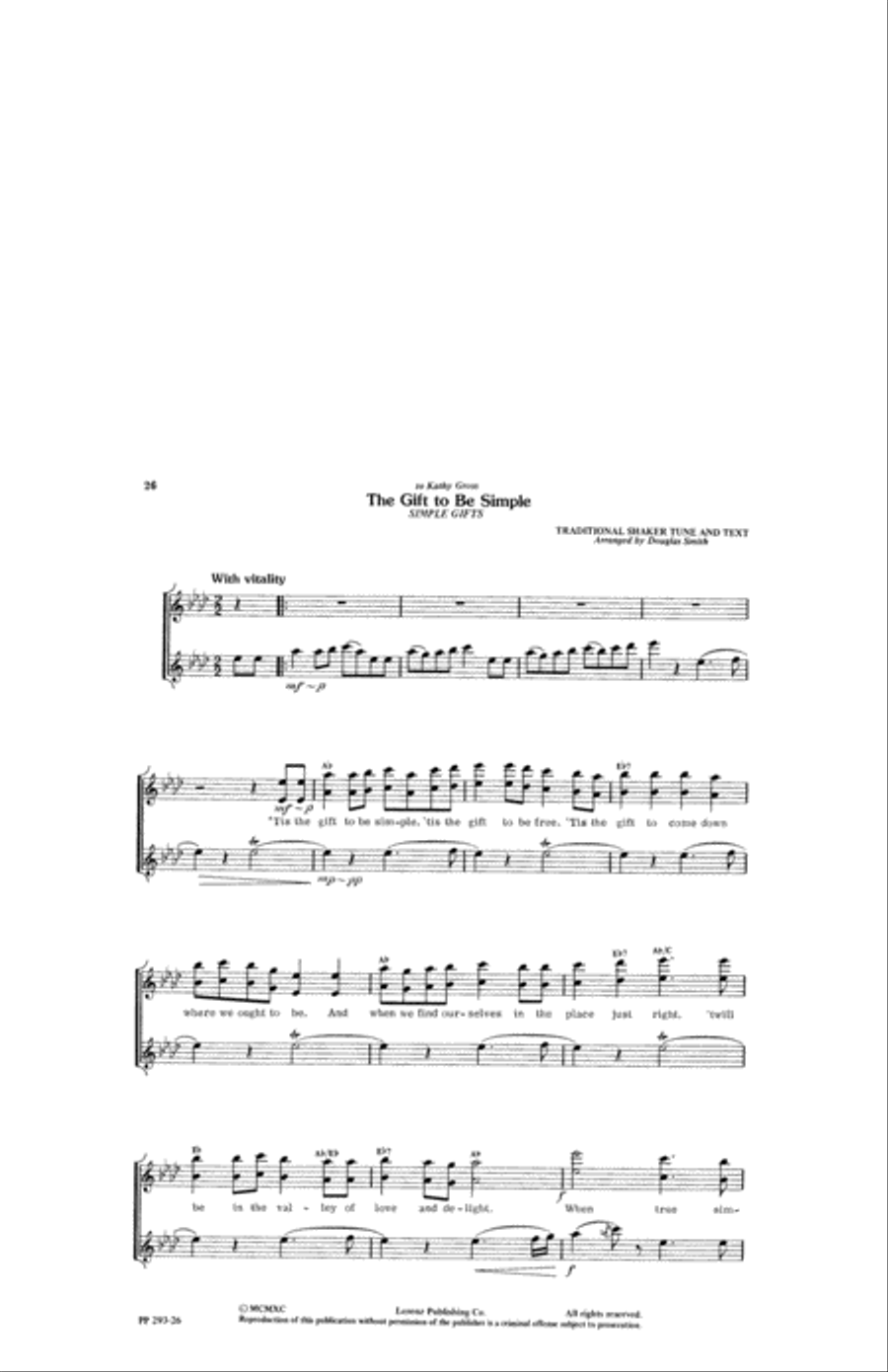 2-part Sacred Settings for Flute Flute scores gallery preview page 13