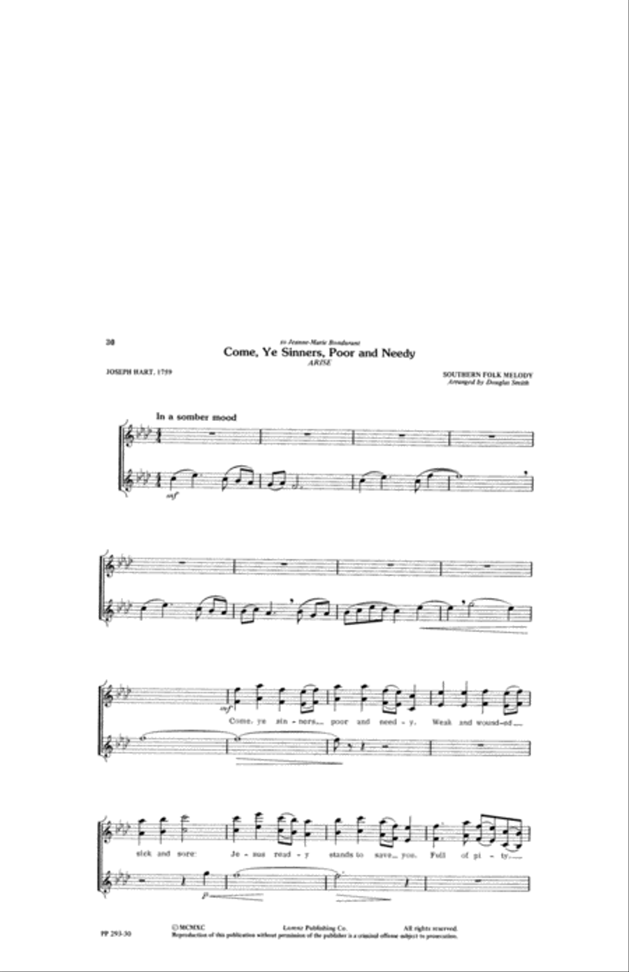 2-part Sacred Settings for Flute Flute scores gallery preview page 15