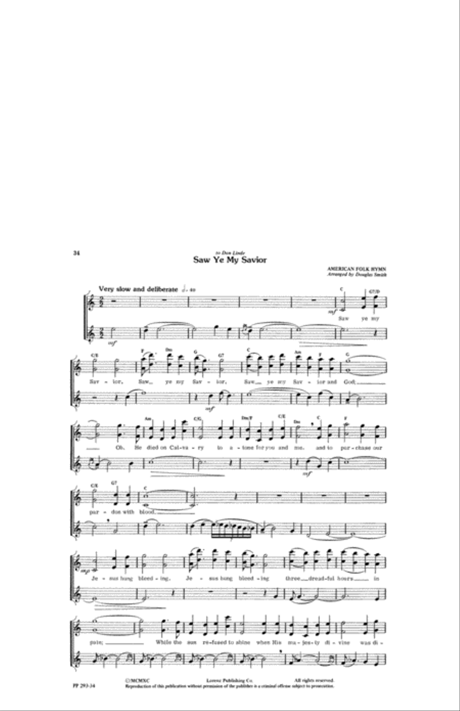 2-part Sacred Settings for Flute Flute scores gallery preview page 17