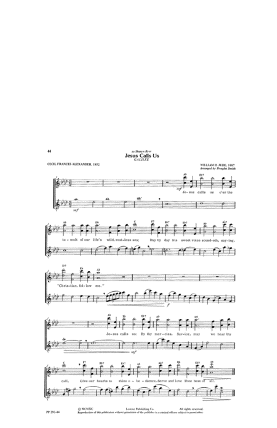 2-part Sacred Settings for Flute Flute scores gallery preview page 22