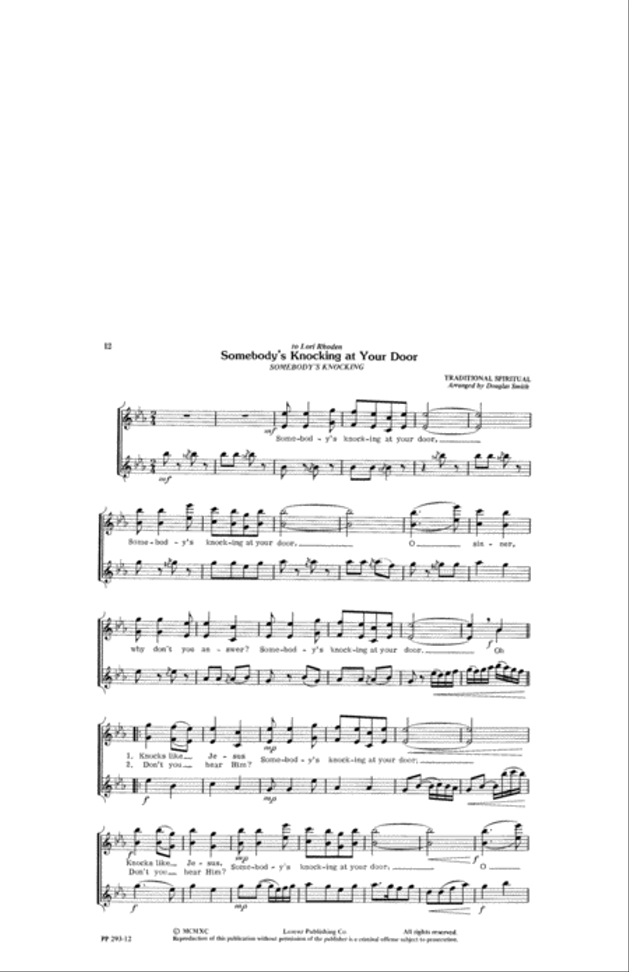 2-part Sacred Settings for Flute Flute scores gallery preview page 6