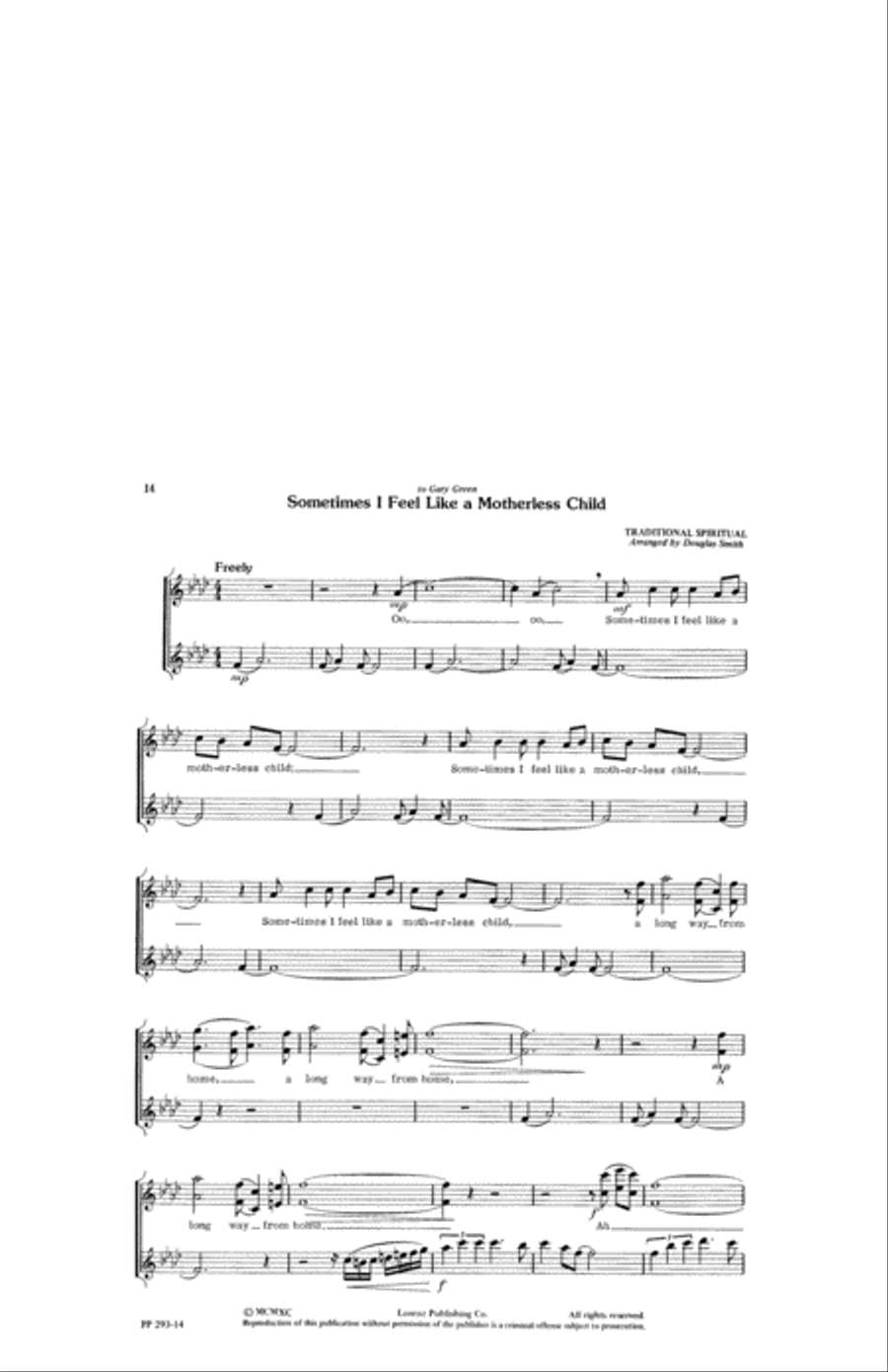 2-part Sacred Settings for Flute Flute scores gallery preview page 7