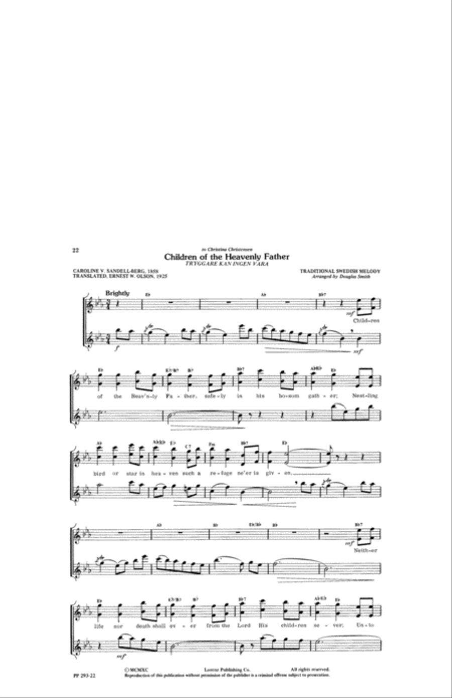 2-part Sacred Settings for Flute Flute scores gallery preview page 11