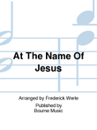 At The Name Of Jesus
