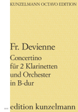 Concertino for 2 clarinets